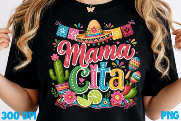 Mamacita Mama Cita Cinco De Mayo Mom PNG: Celebrate in Style