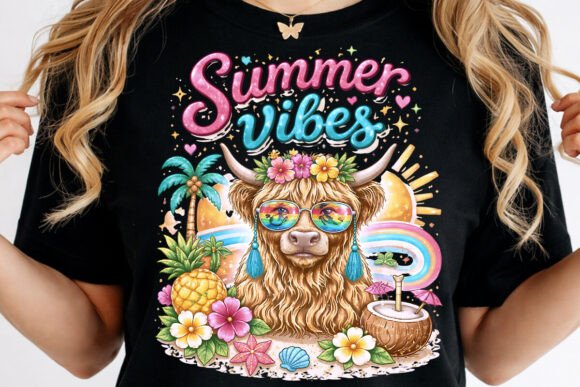 Summer Vibes Highland Cow Design: Your Ultimate Guide to This Trending PNG