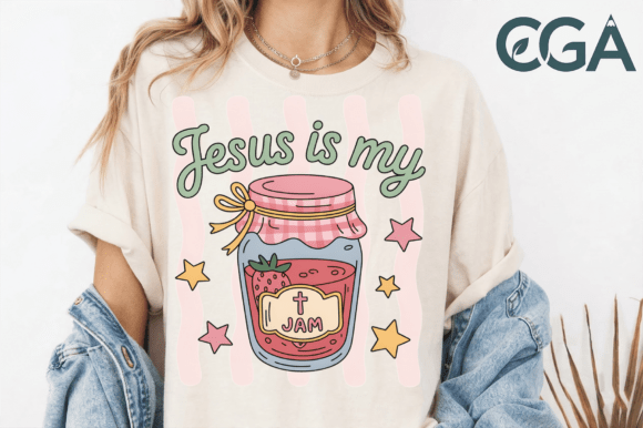 Sweeten Your Faith-Based Designs with This Jam Jar PNG