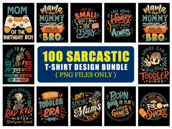 Unlocking Creative Potential with a Sarcastic PNG T-Shirt Design Bundle