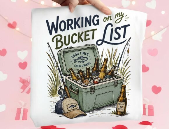 Working on My Bucket List PNG: Beyond the Font